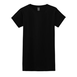Gildan 64000L - Fitted Ring Spun T-Shirt FOR WOMEN Black