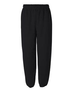 Gildan 18200 - Fleece Pants With No Pockets Black