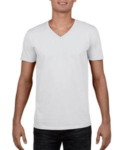 Gildan 64V00 - Softstyle V-Neck T-shirt White