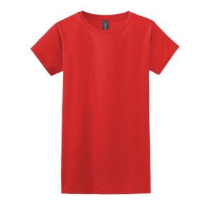 Gildan 64000L - Fitted Ring Spun T-Shirt FOR WOMEN Red