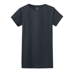 Gildan 64000L - Fitted Ring Spun T-Shirt FOR WOMEN Dark Heather
