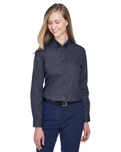 Ash City Core 365 78193 - Operate Core 365™ Ladies' Long Sleeve Twill Shirts Carbon