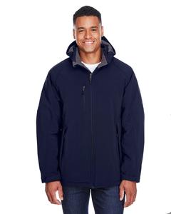 Ash City North End 88159 - Glacier Men's Insulated Soft Shell Jacket With Detachable Hood Classic Navy