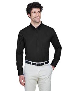 Ash City Core 365 88193 - Operate Core 365™ Men's Long Sleeve Twill Shirts Black