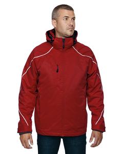 Ash City North End 88196T - ANGLE MENS TALL 3-in-1 JACKET WITH BONDED FLEECE LINER