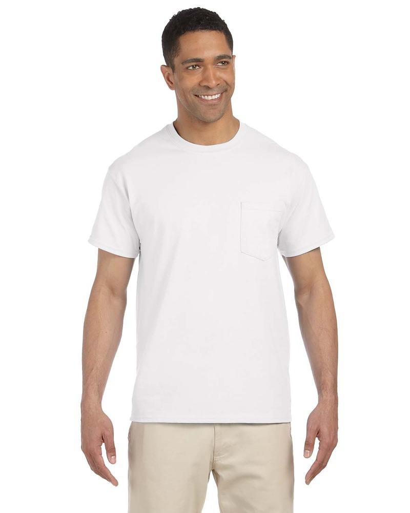 gildan mens ultra cotton pocket t shirt