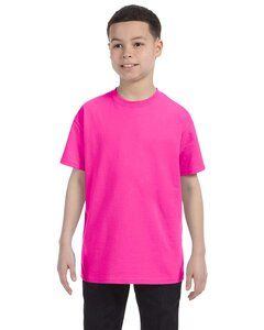 Gildan G500B - Heavy Cotton™ Youth 5.3 oz. T-Shirt (5000B) Azalea