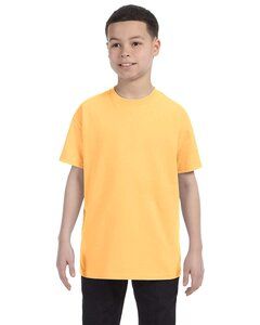Gildan G500B - Heavy Cotton™ Youth 5.3 oz. T-Shirt (5000B) Yellow Haze