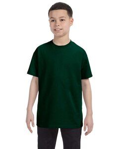 Gildan G500B - Heavy Cotton™ Youth 5.3 oz. T-Shirt (5000B) Forest Green