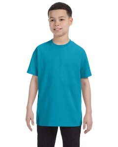 Gildan G500B - Heavy Cotton™ Youth 5.3 oz. T-Shirt (5000B) Tropical Blue