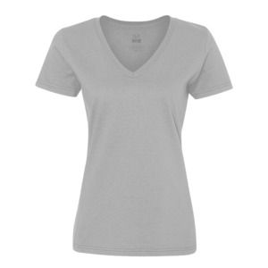 Fruit of the Loom L39VR - ® Ladies 8.3 oz., 100% Heavy Cotton HD® V-Neck T-Shirt Athletic Heather