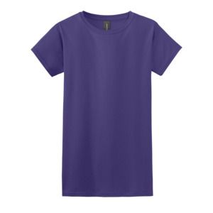 Gildan 64000L - Fitted Ring Spun T-Shirt FOR WOMEN Heather Purple