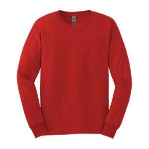 Gildan 2400 - Ultra Cotton™ Long Sleeve T-Shirt Red