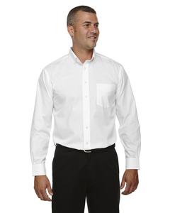 Devon & Jones D620T - Men's Tall Crown Collection Solid Long-Sleeve Broadcloth White