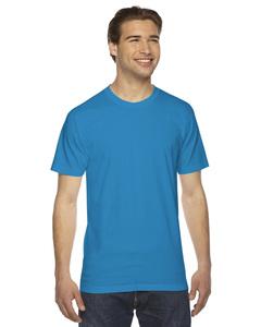American Apparel 2001 - Unisex Fine Jersey Short-Sleeve T-Shirt Teal