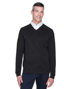 Devon & Jones D475 - Men's V-Neck Sweater Black
