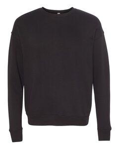 Bella + Canvas 3945 - Unisex Drop Shoulder Sweatshirt Black