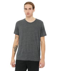 Bella+Canvas 3650 - Unisex Poly-Cotton Short-Sleeve T-Shirt Asphalt Slub