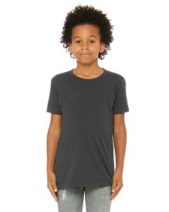 Bella+Canvas 3001Y - Youth Jersey Short-Sleeve T-Shirt Dark Grey