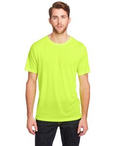 Core 365 CE111 - Adult Fusion ChromaSoft Performance T-Shirt Safety Yellow