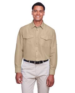 Harriton M580L - Mens Key West Long-Sleeve Performance Staff Shirt