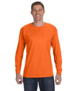 Gildan 5400 - Heavyweight Cotton L/S Safety Orange