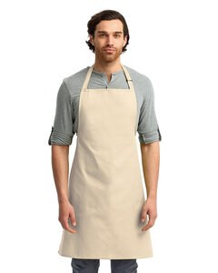 Artisan Collection by Reprime RP150 - Unisex 'Colours' Recycled Bib Apron Natural