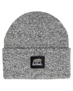 Berne H150 - Heritage Knit Cuff Cap Black/White