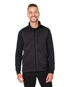 Marmot M14435 - Men's Dropline Sweater Fleece Vest Black
