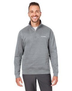 Columbia 1411621 - Men's Hart Mountain Half-Zip Sweater Charcoal Heather