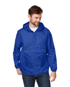 Team 365 TT77 - Adult Zone Protect Packable Anorak Jacket Sport Royal