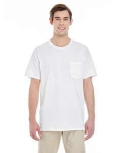 Gildan G530 - Unisex Heavy Cotton Pocket T-Shirt White