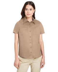 Harriton M585W - Ladies Advantage IL Short-Sleeve Work Shirt