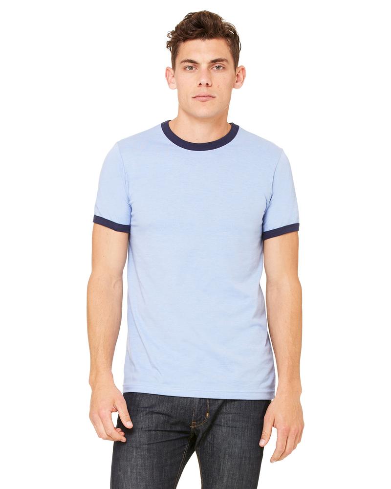 Bella+Canvas 3055C - Men's Jersey Short-Sleeve Ringer T-Shirt